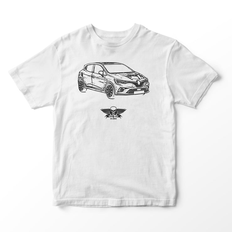 JL Basic Illustration for a Renault Clio 2019 Motorcar fan T-shirt