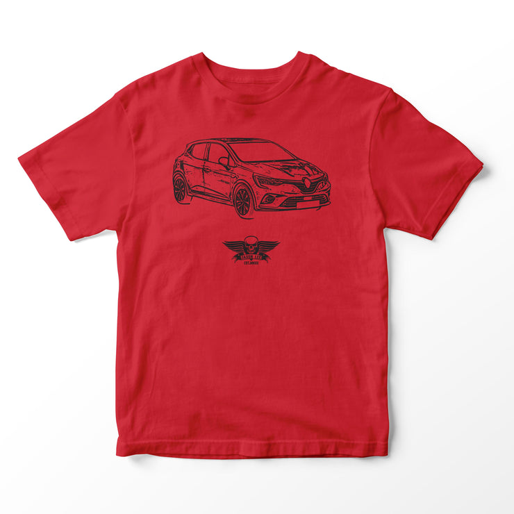 JL Basic Illustration for a Renault Clio 2019 Motorcar fan T-shirt