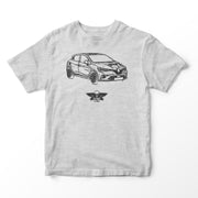 JL Basic Illustration for a Renault Clio 2019 Motorcar fan T-shirt