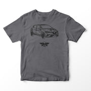 JL Basic Illustration for a Renault Clio 2019 Motorcar fan T-shirt
