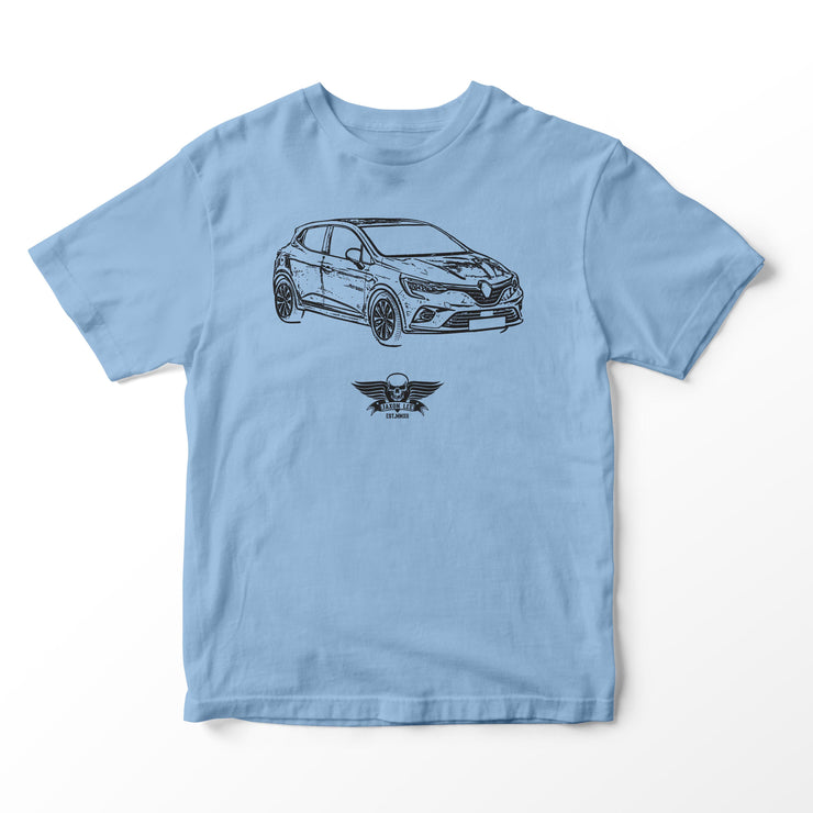 JL Basic Illustration for a Renault Clio 2019 Motorcar fan T-shirt