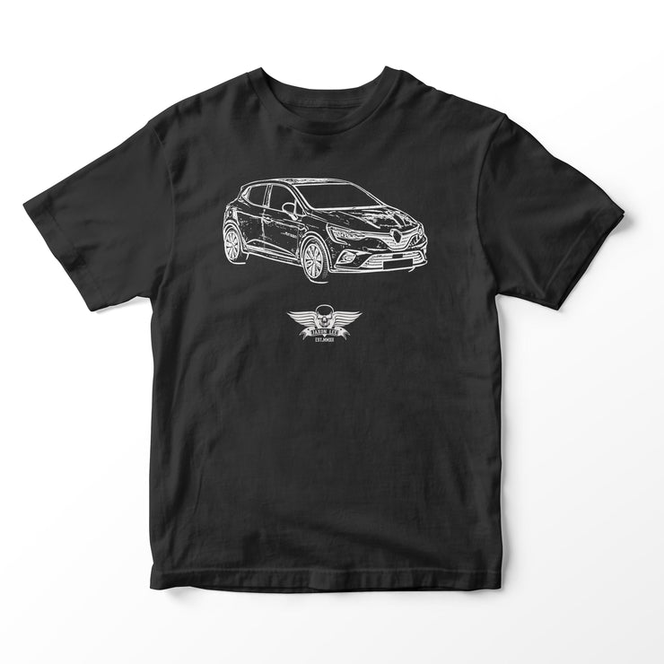 JL Basic Illustration for a Renault Clio 2019 Motorcar fan T-shirt