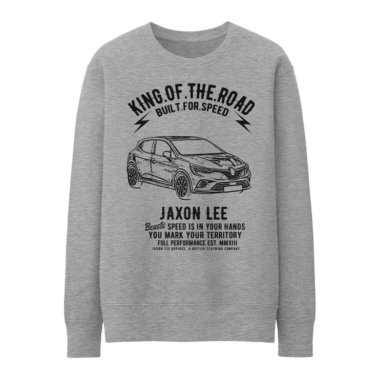 JL King Illustration for a Renault Clio 2019 Motorcar fan Jumper