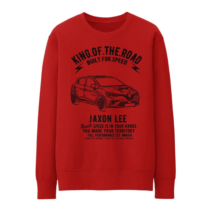 JL King Illustration for a Renault Clio 2019 Motorcar fan Jumper