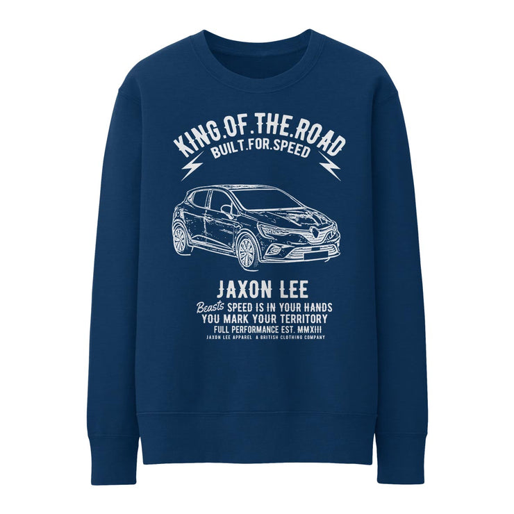 JL King Illustration for a Renault Clio 2019 Motorcar fan Jumper