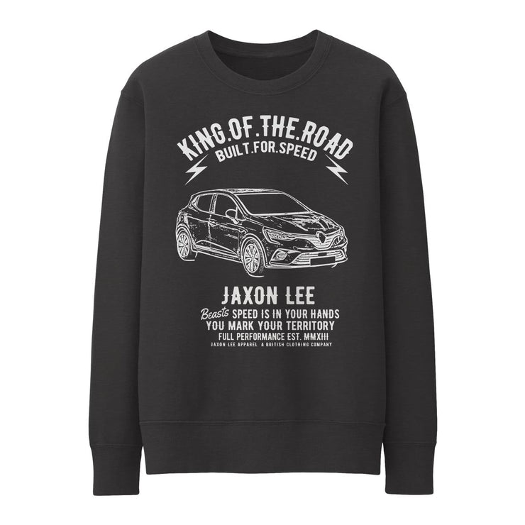 JL King Illustration for a Renault Clio 2019 Motorcar fan Jumper