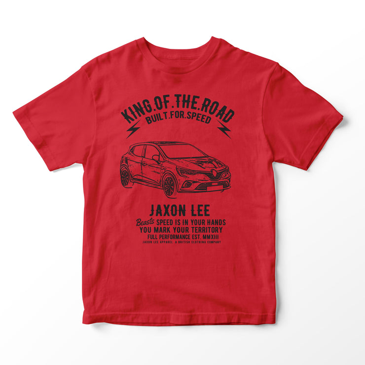 JL King Illustration for a Renault Clio 2019 Motorcar fan T-shirt