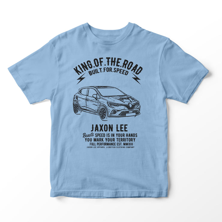 JL King Illustration for a Renault Clio 2019 Motorcar fan T-shirt