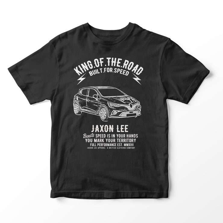 JL King Illustration for a Renault Clio 2019 Motorcar fan T-shirt