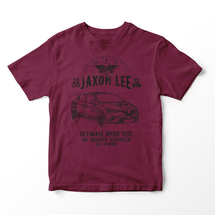 JL Speed Illustration for a Renault Clio 2019 Motorcar fan T-shirt