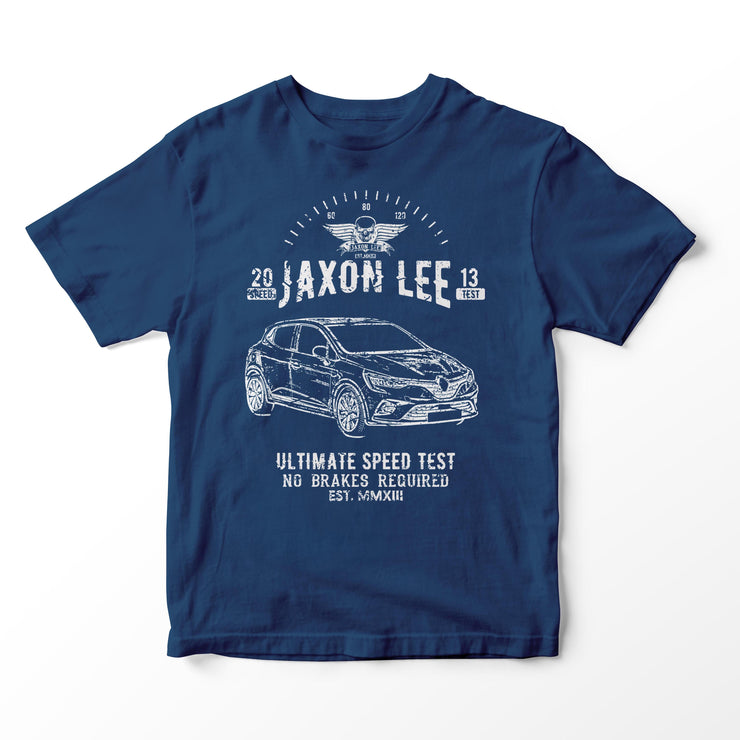 JL Speed Illustration for a Renault Clio 2019 Motorcar fan T-shirt