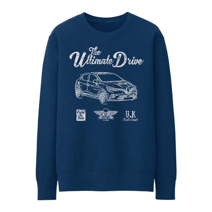 JL Ultimate Illustration for a Renault Clio 2019 Motorcar fan Jumper