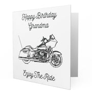 Jaxon Lee - Birthday Card for a Harley Davidson Road Glide Special Motorbike fan