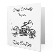 Jaxon Lee - Birthday Card for a Harley Davidson Road Glide Special Motorbike fan