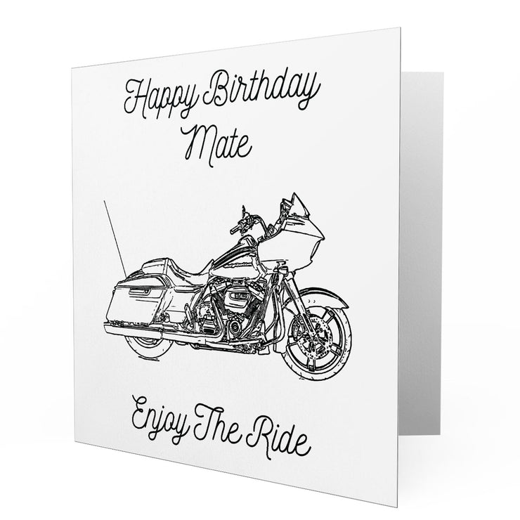Jaxon Lee - Birthday Card for a Harley Davidson Road Glide Special Motorbike fan