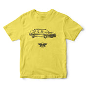 JL Basic Illustration For A SAAB 9000 Aero Motorcar Fan T-shirt