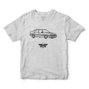 JL Basic Illustration For A SAAB 9000 Aero Motorcar Fan T-shirt