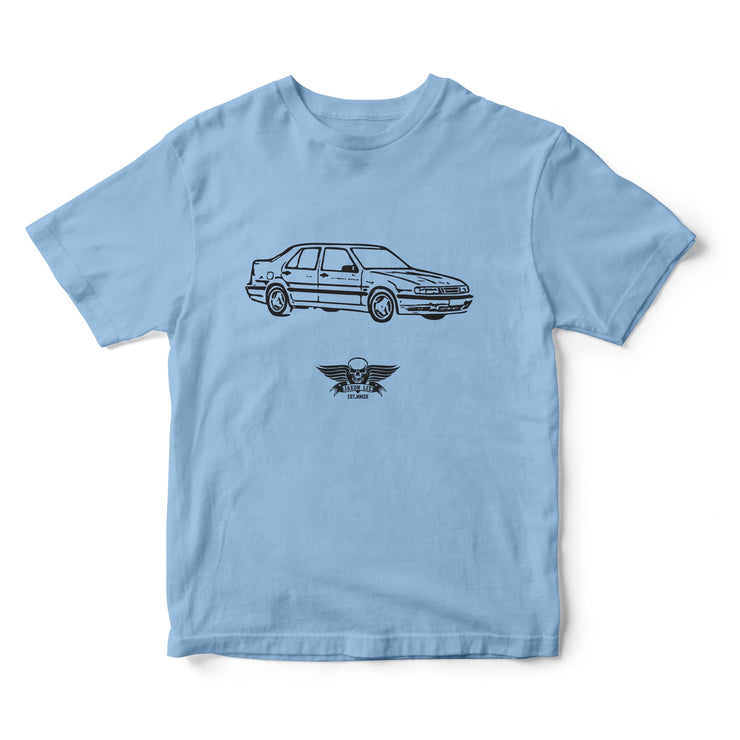 JL Basic Illustration For A SAAB 9000 Aero Motorcar Fan T-shirt