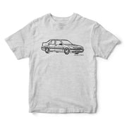 JL Illustration For A SAAB 9000 Aero Motorcar Fan T-shirt