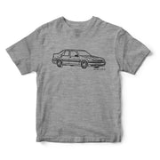 JL Illustration For A SAAB 9000 Aero Motorcar Fan T-shirt