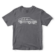 JL Illustration For A SAAB 9000 Aero Motorcar Fan T-shirt