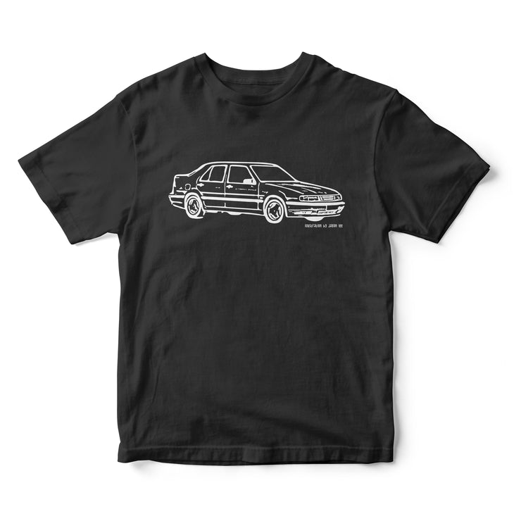 JL Illustration For A SAAB 9000 Aero Motorcar Fan T-shirt