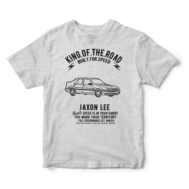 JL King Illustration For A SAAB 9000 Aero Motorcar Fan T-shirt