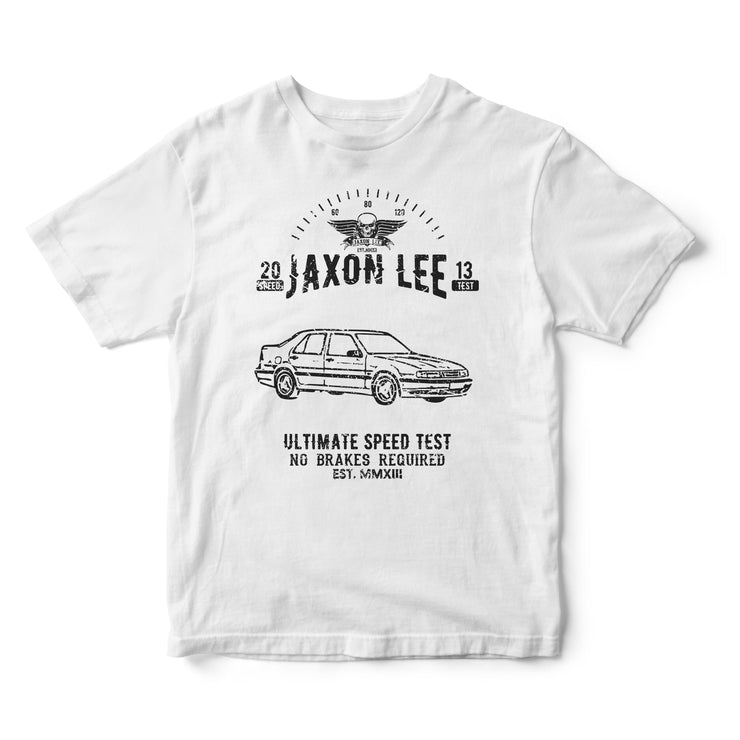 JL Speed Illustration For A SAAB 9000 Aero Motorcar Fan T-shirt