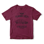 JL Speed Illustration For A SAAB 9000 Aero Motorcar Fan T-shirt
