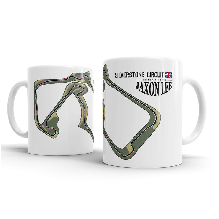 Jaxon Lee - Silverstone Circuit UK – for Motorsport Enthusiasts Gift Mug