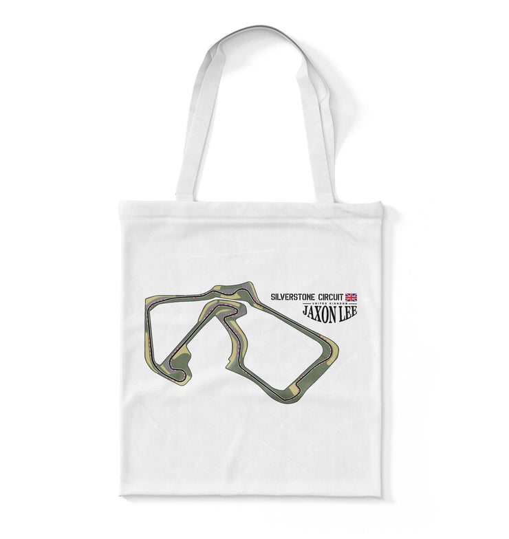 Jaxon Lee - Silverstone Circuit UK - Motorsports Fan Gift Tote Bag