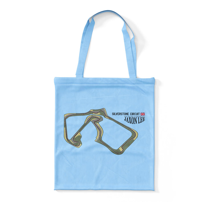 Jaxon Lee - Silverstone Circuit UK - Motorsports Fan Gift Tote Bag