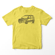 JL Illustration For A Skoda Yeti Motorbike Fan T-shirt