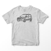 JL Illustration For A Skoda Yeti Motorbike Fan T-shirt