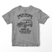 JL King Illustration for a Skoda Yeti Motorcar fan T-shirt