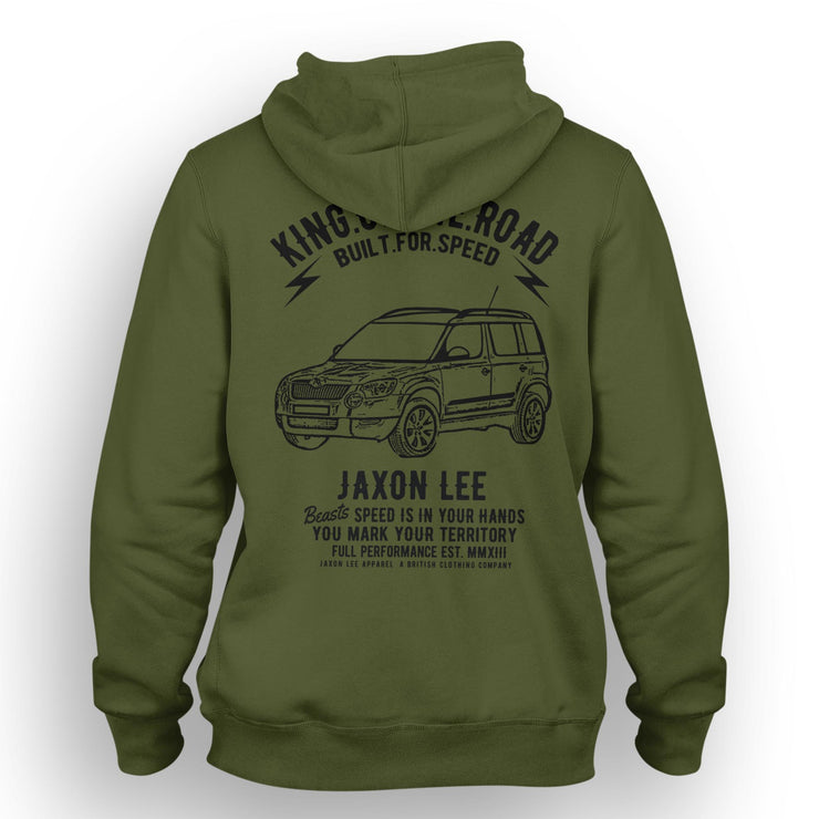 JL King Art Hood aimed at fans of Skoda Yeti Motorcar