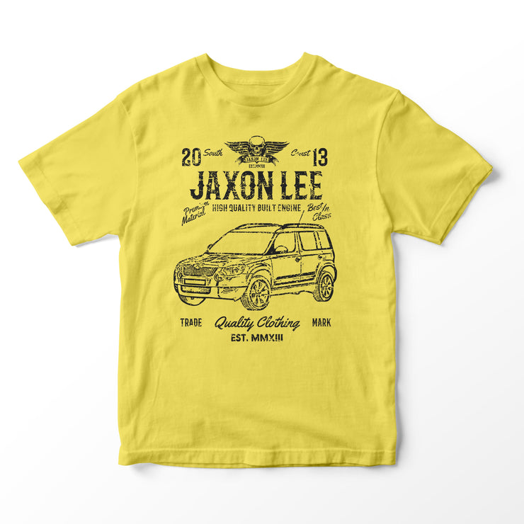 JL Soul Illustration for a Skoda Yeti Motorcar fan T-shirt