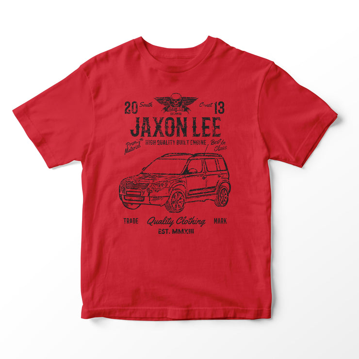 JL Soul Illustration for a Skoda Yeti Motorcar fan T-shirt