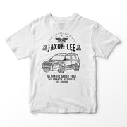 JL Speed Illustration for a Skoda Yeti Motorcar fan T-shirt