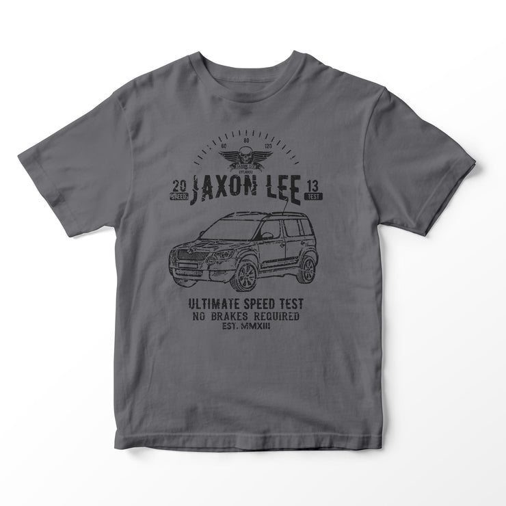 JL Speed Illustration for a Skoda Yeti Motorcar fan T-shirt