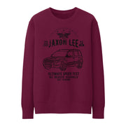 JL Speed Illustration for a Skoda Yeti Motorcar fan Jumper