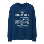 JL Speed Illustration for a Skoda Yeti Motorcar fan Jumper