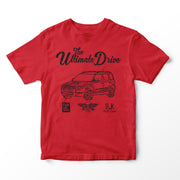 JL Ultimate Illustration for a Skoda Yeti Motorcar fan T-shirt