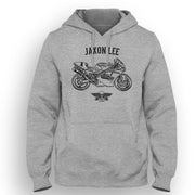 Jaxon Lee Art Hood aimed at fans of Ducati Superbike 888 Motorbike