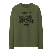 JL Basic Illustration for a Ducati Superbike 888 Motorbike fan Jumper