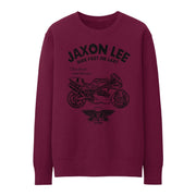 JL Ride Illustration for a Ducati Superbike 888 Motorbike fan Jumper