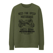 JL Speed Illustration for a Ducati Superbike 888 Motorbike fan Jumper