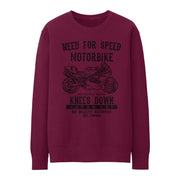 JL Speed Illustration for a Ducati Superbike 888 Motorbike fan Jumper