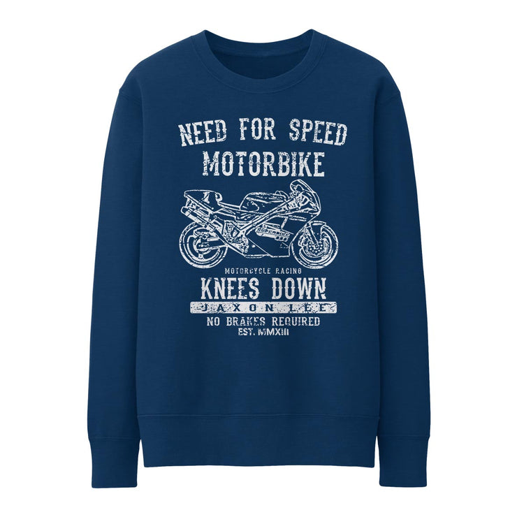 JL Speed Illustration for a Ducati Superbike 888 Motorbike fan Jumper