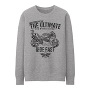 JL Ultimate Illustration for a Ducati Superbike 888 Motorbike fan Jumper